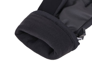 Men's Storm Touchscreen Winter Gloves and Scarf Set (Black)